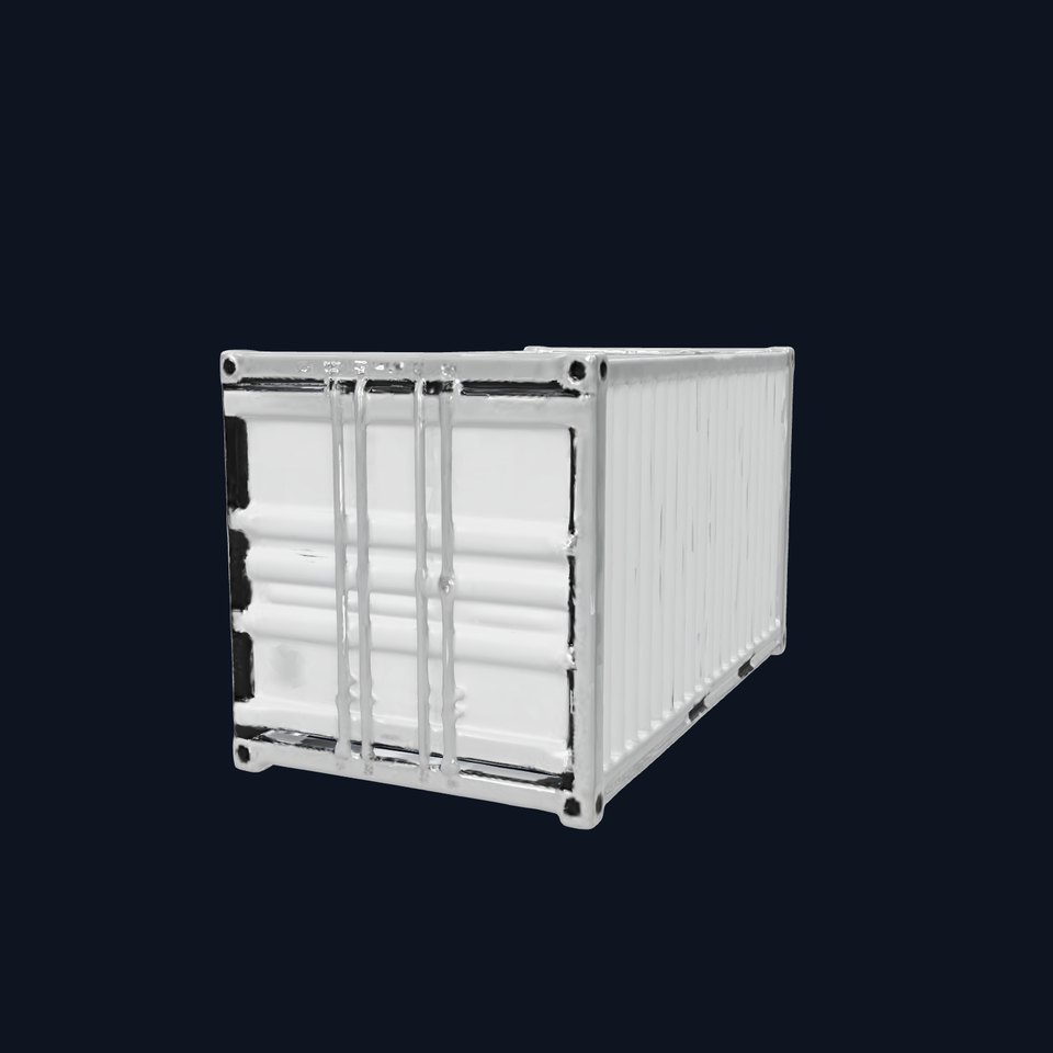 Shipping Container Model Pack  Detailed D Asset